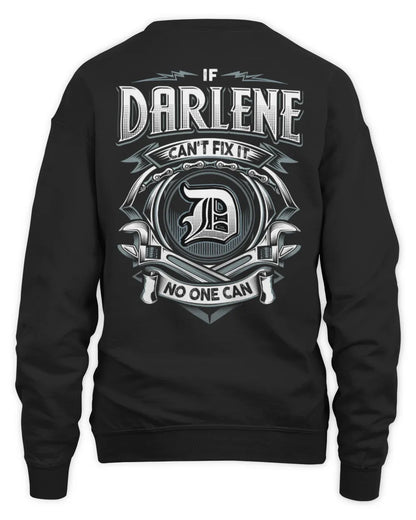 DARLENE AP81-K4-626 - Personalized Ahmed Quote Apparel “If Ahmed Can't Fix It, No One Can” - Unisex Sweatshirt - Black