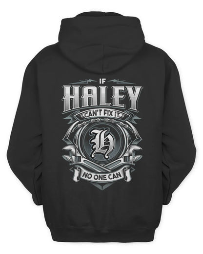 HALEY AP81-K4-626 - Personalized Ahmed Quote Apparel “If Ahmed Can't Fix It, No One Can” - Unisex Hoodie - Black
