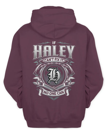 HALEY AP81-K4-626 - Personalized Ahmed Quote Apparel “If Ahmed Can't Fix It, No One Can” - Unisex Hoodie - Maroon