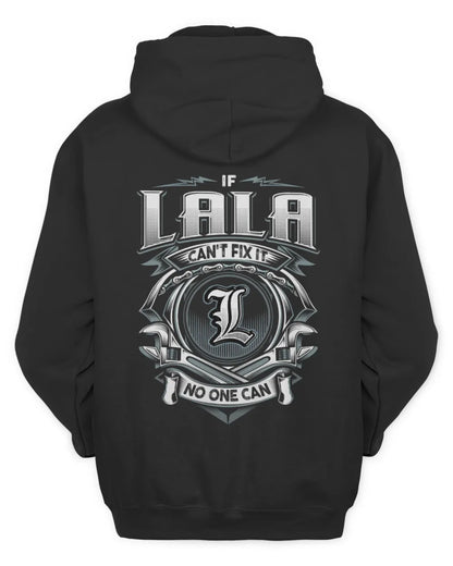 LALA AP81-K4-626 - Personalized Ahmed Quote Apparel “If Ahmed Can't Fix It, No One Can” - Unisex Hoodie - Black
