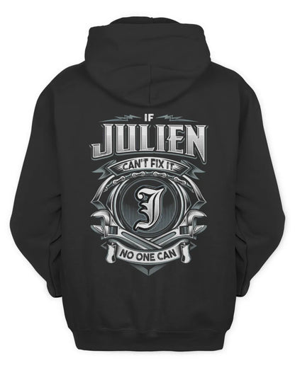 JULIEN AP81-K4-626 - Personalized Ahmed Quote Apparel “If Ahmed Can't Fix It, No One Can” - Unisex Hoodie - Black