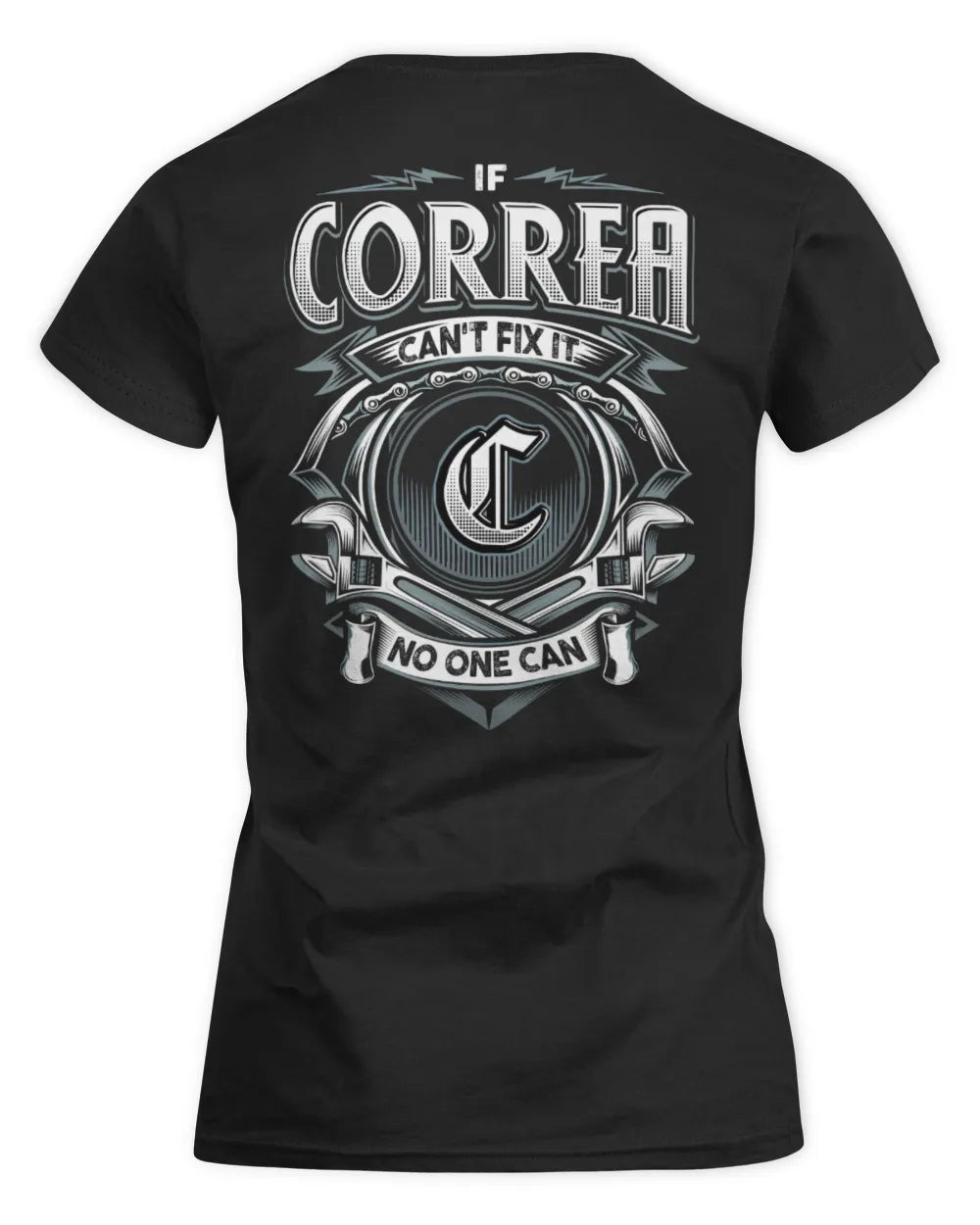 CORREA AP81-K4-626 - Personalized Ahmed Quote Apparel “If Ahmed Can't Fix It, No One Can” - Women's Standard T-Shirt - Black