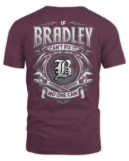 BRADLEY AP81-K4-626 - Personalized Ahmed Quote Apparel “If Ahmed Can't Fix It, No One Can” - Unisex Standard T-Shirt - Maroon