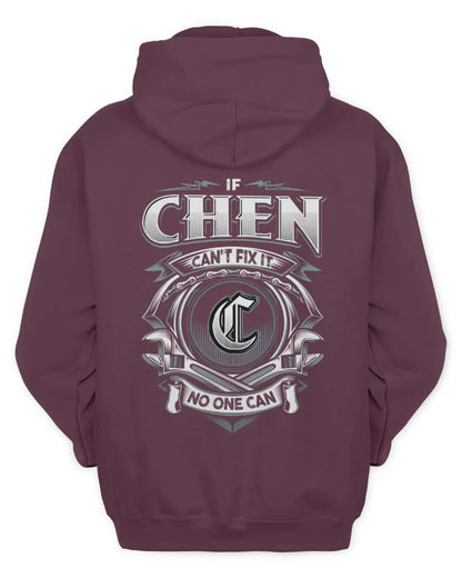 CHEN AP81-K4-626 - Personalized Ahmed Quote Apparel “If Ahmed Can't Fix It, No One Can” - Unisex Hoodie - Maroon