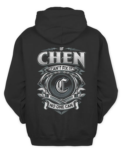 CHEN AP81-K4-626 - Personalized Ahmed Quote Apparel “If Ahmed Can't Fix It, No One Can” - Unisex Hoodie - Black