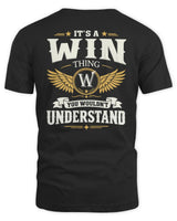 WIN KT06-M008 It’s a [NAME] Thing – You Wouldn’t Understand | Personalized Vintage T-Shirt - Unisex Standard T-Shirt - Black