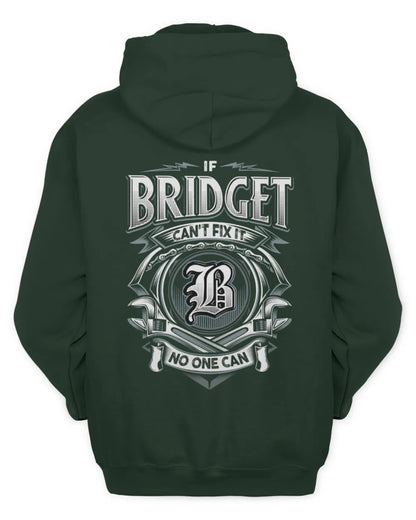 BRIDGET AP81-K4-626 - Personalized Ahmed Quote Apparel “If Ahmed Can't Fix It, No One Can” - Unisex Hoodie - Forest Green