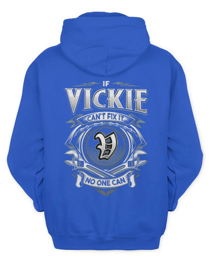 VICKIE AP81-K4-626 - Personalized Ahmed Quote Apparel “If Ahmed Can't Fix It, No One Can” - Unisex Hoodie - Royal