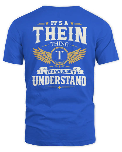 THEIN KT06-M008 It’s a [NAME] Thing – You Wouldn’t Understand | Personalized Vintage T-Shirt - Unisex Standard T-Shirt - Royal