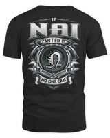 NAI AP81-K4-626 - Personalized Ahmed Quote Apparel “If Ahmed Can't Fix It, No One Can” - Unisex Standard T-Shirt - Black
