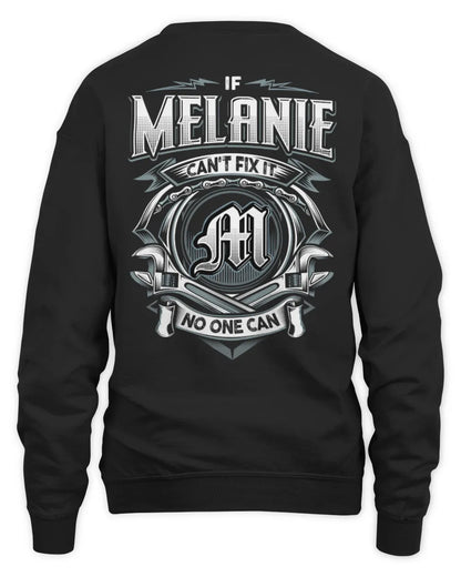 MELANIE AP81-K4-626 - Personalized Ahmed Quote Apparel “If Ahmed Can't Fix It, No One Can” - Unisex Sweatshirt - Black