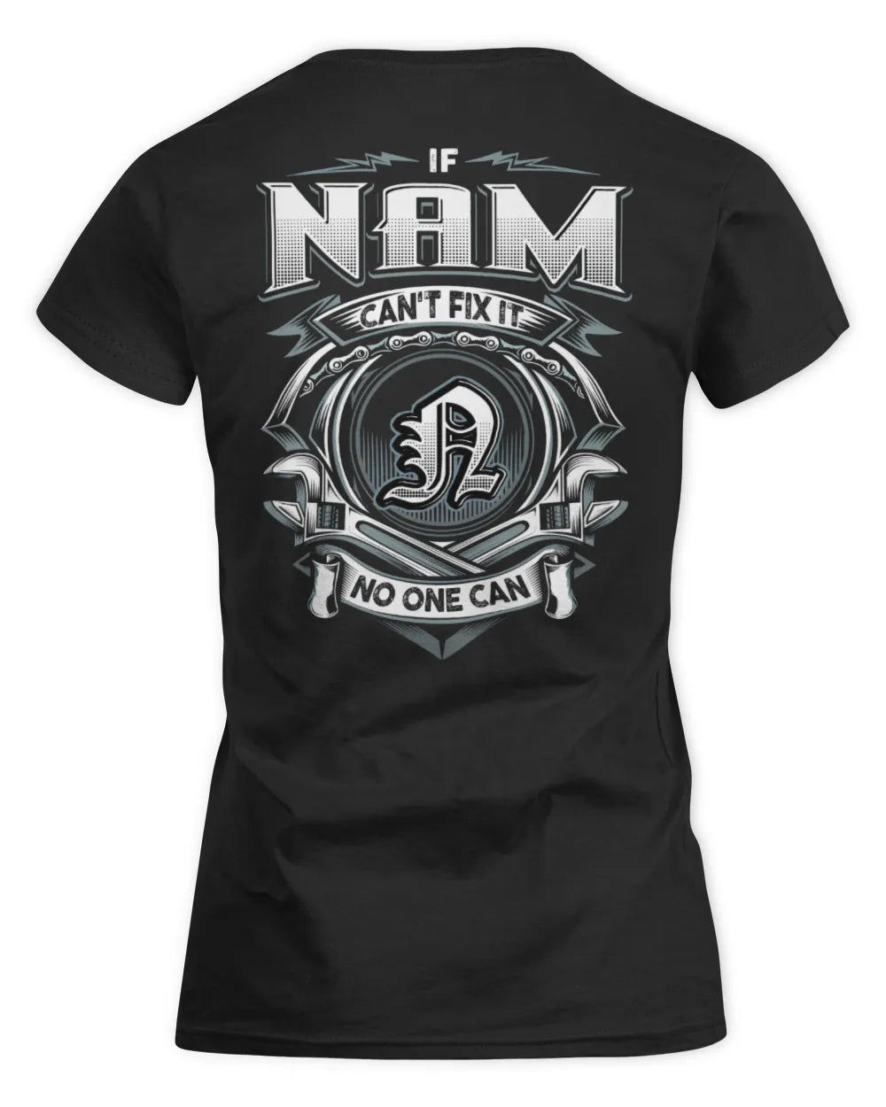 NAM AP81-K4-626 - Personalized Ahmed Quote Apparel “If Ahmed Can't Fix It, No One Can” - Women's Standard T-Shirt - Black