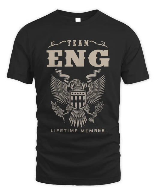 ENG TP06-K82 – Personalized Classic Style Apparel “Team NAME Lifetime Member”