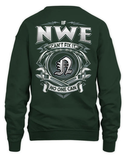 NWE AP81-K4-626 - Personalized Ahmed Quote Apparel “If Ahmed Can't Fix It, No One Can” - Unisex Sweatshirt - Forest Green