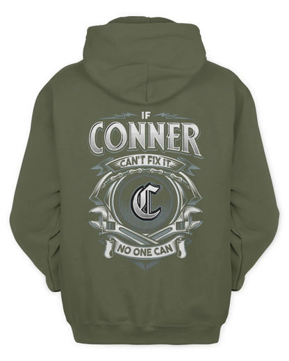 CONNER AP81-K4-626 - Personalized Ahmed Quote Apparel “If Ahmed Can't Fix It, No One Can” - Unisex Hoodie - Military Green