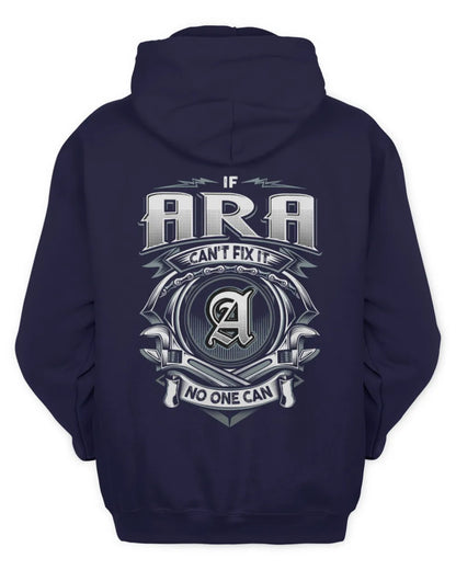 ARA AP81-K4-626 - Personalized Ahmed Quote Apparel “If Ahmed Can't Fix It, No One Can” - Unisex Hoodie - Navy