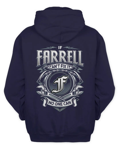 FARRELL AP81-K4-626 - Personalized Ahmed Quote Apparel “If Ahmed Can't Fix It, No One Can” - Unisex Hoodie - Navy