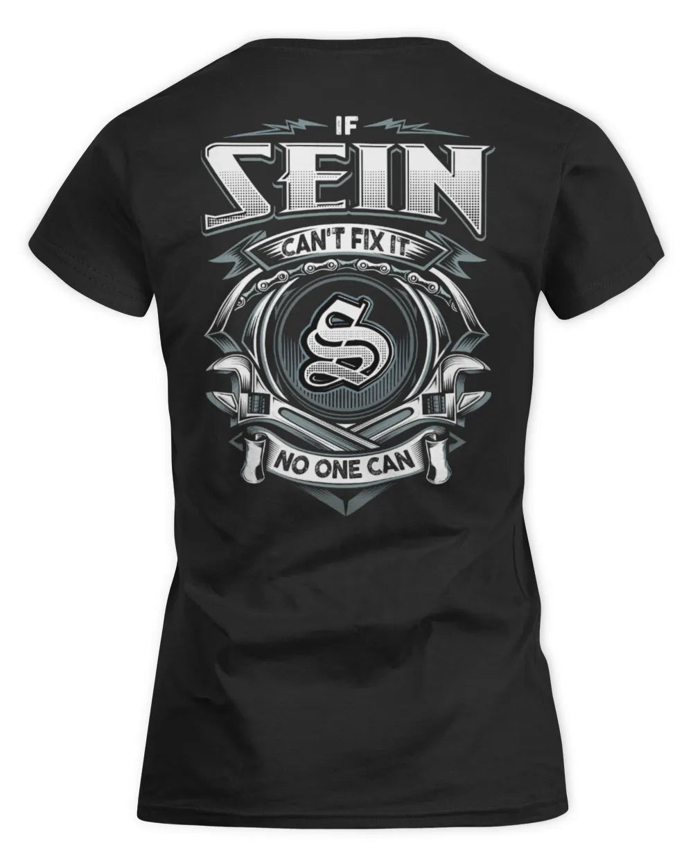 SEIN AP81-K4-626 - Personalized Ahmed Quote Apparel “If Ahmed Can't Fix It, No One Can” - Women's Standard T-Shirt - Black