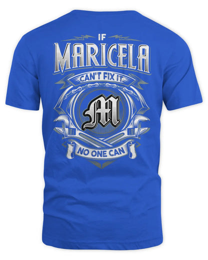 MARICELA AP81-K4-626 - Personalized Ahmed Quote Apparel “If Ahmed Can't Fix It, No One Can” - Unisex Standard T-Shirt - Royal