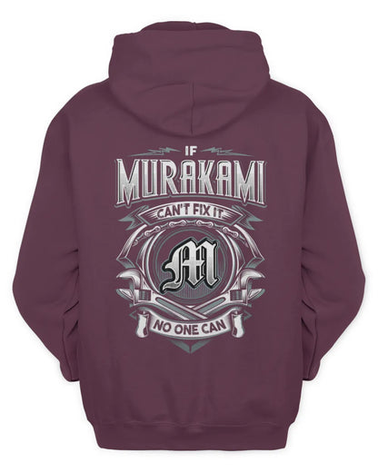MURAKAMI AP81-K4-626 - Personalized Ahmed Quote Apparel “If Ahmed Can't Fix It, No One Can” - Unisex Hoodie - Maroon