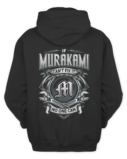 MURAKAMI AP81-K4-626 - Personalized Ahmed Quote Apparel “If Ahmed Can't Fix It, No One Can” - Unisex Hoodie - Black