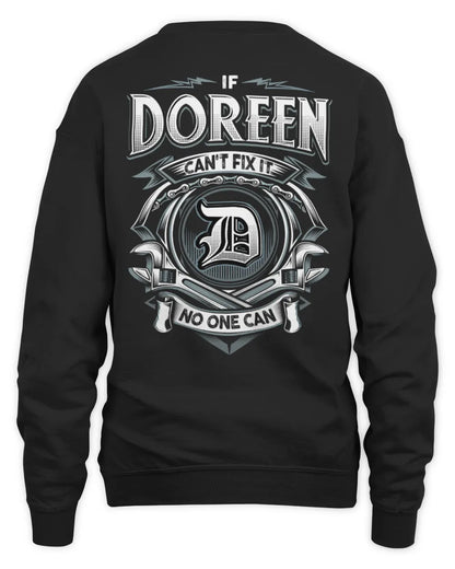 DOREEN AP81-K4-626 - Personalized Ahmed Quote Apparel “If Ahmed Can't Fix It, No One Can” - Unisex Sweatshirt - Black