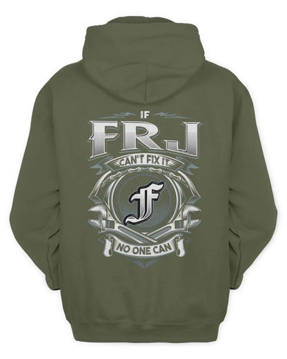 FRJ AP81-K4-626 - Personalized Ahmed Quote Apparel “If Ahmed Can't Fix It, No One Can” - Unisex Hoodie - Military Green