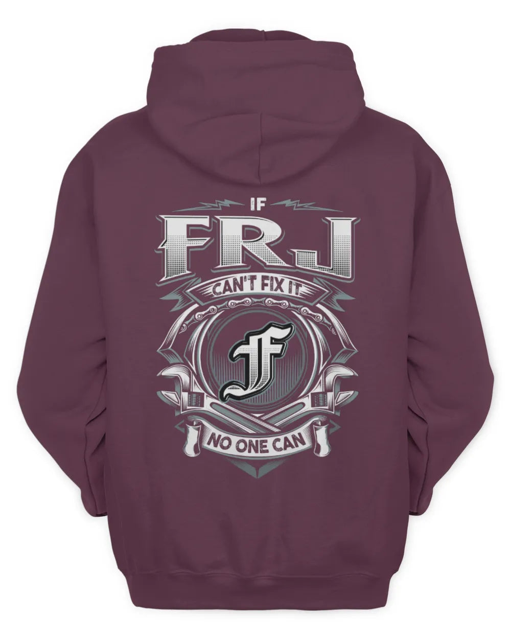 FRJ AP81-K4-626 - Personalized Ahmed Quote Apparel “If Ahmed Can't Fix It, No One Can” - Unisex Hoodie - Maroon