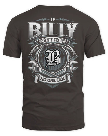 BILLY AP81-K4-626 - Personalized Ahmed Quote Apparel “If Ahmed Can't Fix It, No One Can” - Unisex Standard T-Shirt - Dark Chocolate