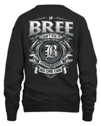 BREE AP81-K4-626 - Personalized Ahmed Quote Apparel “If Ahmed Can't Fix It, No One Can” - Unisex Sweatshirt - Black