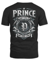 PRINCE AP81-K4-626 - Personalized Ahmed Quote Apparel “If Ahmed Can't Fix It, No One Can” - Unisex Standard T-Shirt - Black
