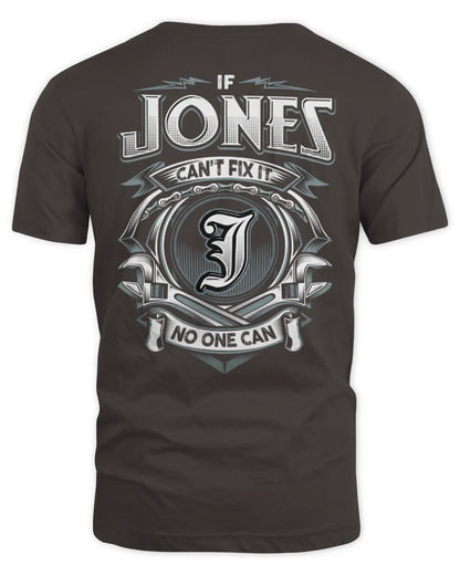 JONES AP81-K4-626 - Personalized Ahmed Quote Apparel “If Ahmed Can't Fix It, No One Can” - Unisex Standard T-Shirt - Dark Chocolate