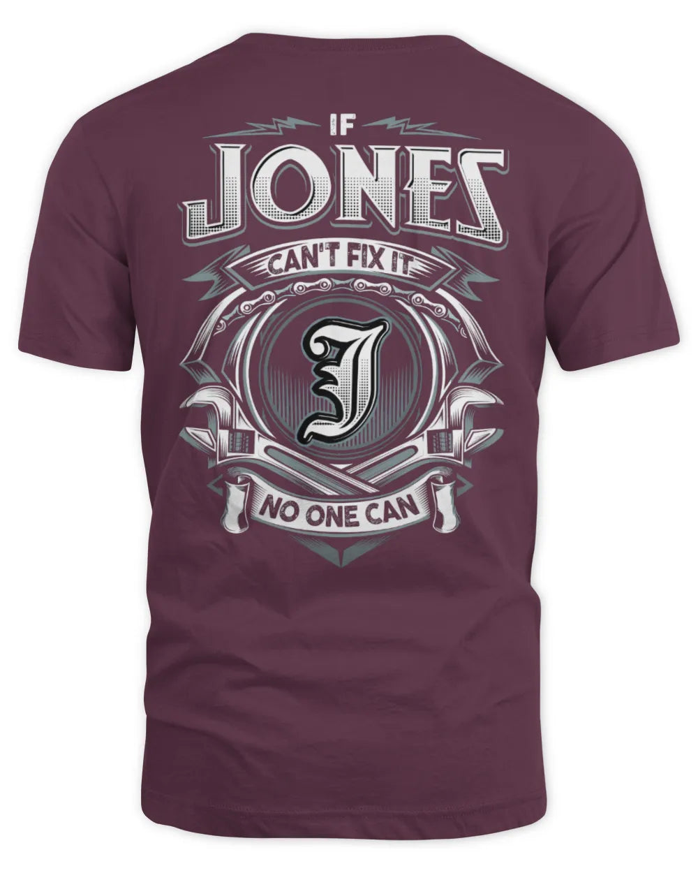 JONES AP81-K4-626 - Personalized Ahmed Quote Apparel “If Ahmed Can't Fix It, No One Can” - Unisex Standard T-Shirt - Maroon