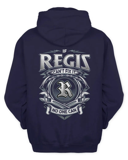 REGIS AP81-K4-626 - Personalized Ahmed Quote Apparel “If Ahmed Can't Fix It, No One Can” - Unisex Hoodie - Navy