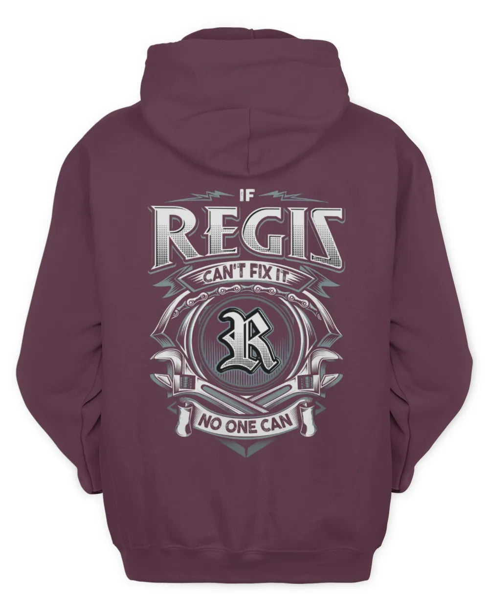 REGIS AP81-K4-626 - Personalized Ahmed Quote Apparel “If Ahmed Can't Fix It, No One Can” - Unisex Hoodie - Maroon