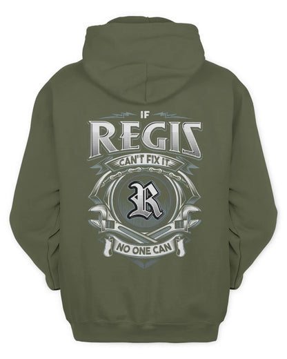REGIS AP81-K4-626 - Personalized Ahmed Quote Apparel “If Ahmed Can't Fix It, No One Can” - Unisex Hoodie - Military Green