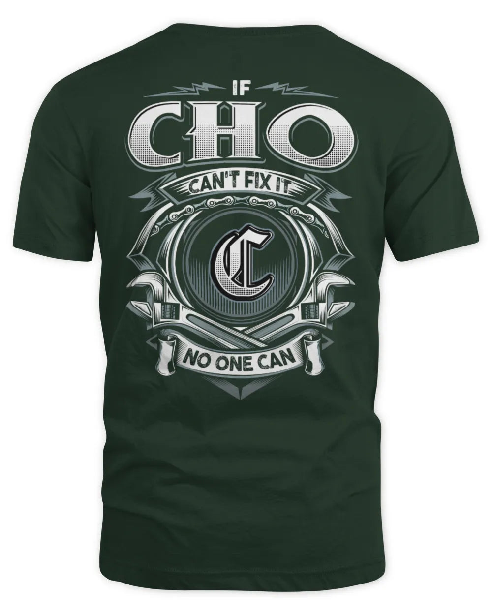 CHO AP81-K4-626 - Personalized Ahmed Quote Apparel “If Ahmed Can't Fix It, No One Can” - Unisex Standard T-Shirt - Forest Green