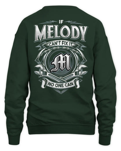 MELODY AP81-K4-626 - Personalized Ahmed Quote Apparel “If Ahmed Can't Fix It, No One Can” - Unisex Sweatshirt - Forest Green