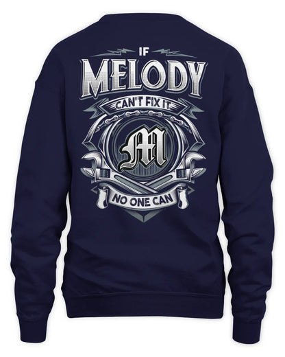 MELODY AP81-K4-626 - Personalized Ahmed Quote Apparel “If Ahmed Can't Fix It, No One Can” - Unisex Sweatshirt - Navy