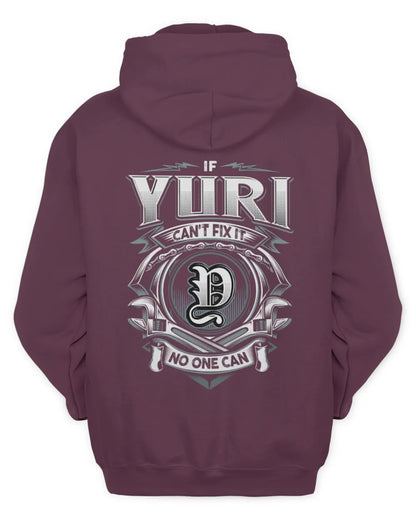 YURI AP81-K4-626 - Personalized Ahmed Quote Apparel “If Ahmed Can't Fix It, No One Can” - Unisex Hoodie - Maroon