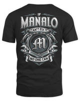 MANALO AP81-K4-626 - Personalized Ahmed Quote Apparel “If Ahmed Can't Fix It, No One Can” - Unisex Standard T-Shirt - Black