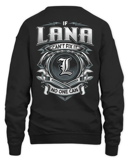 LANA AP81-K4-626 - Personalized Ahmed Quote Apparel “If Ahmed Can't Fix It, No One Can” - Unisex Sweatshirt - Black