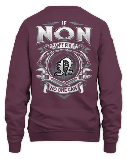 NON AP81-K4-626 - Personalized Ahmed Quote Apparel “If Ahmed Can't Fix It, No One Can” - Unisex Sweatshirt - Maroon