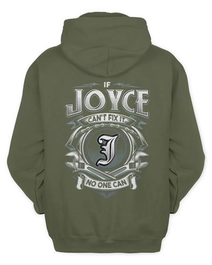 JOYCE AP81-K4-626 - Personalized Ahmed Quote Apparel “If Ahmed Can't Fix It, No One Can” - Unisex Hoodie - Military Green