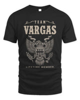 VARGAS TP06-K82 – Personalized Classic Style Apparel “Team NAME Lifetime Member” - Unisex Standard T-Shirt - Black