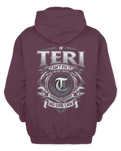 TERI AP81-K4-626 - Personalized Ahmed Quote Apparel “If Ahmed Can't Fix It, No One Can” - Unisex Hoodie - Maroon