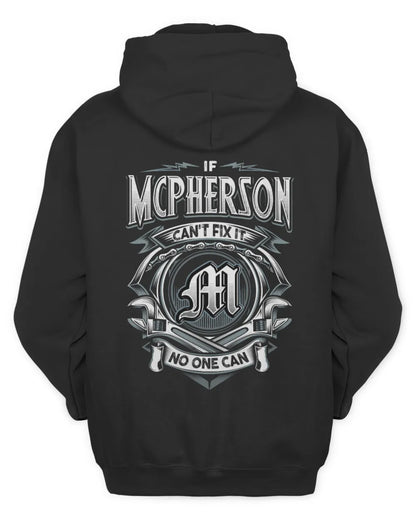 MCPHERSON AP81-K4-626 - Personalized Ahmed Quote Apparel “If Ahmed Can't Fix It, No One Can” - Unisex Hoodie - Black