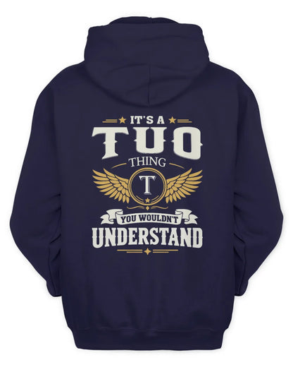 TUO KT06-M008 It’s a [NAME] Thing – You Wouldn’t Understand | Personalized Vintage T-Shirt - Unisex Hoodie - Navy