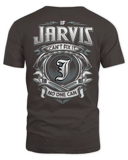 JARVIS AP81-K4-626 - Personalized Ahmed Quote Apparel “If Ahmed Can't Fix It, No One Can” - Unisex Standard T-Shirt - Dark Chocolate