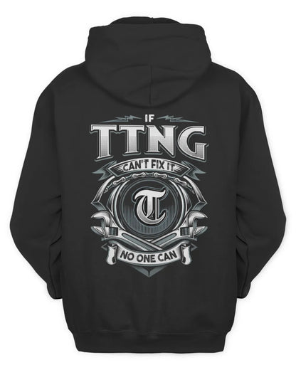 TTNG AP81-K4-626 - Personalized Ahmed Quote Apparel “If Ahmed Can't Fix It, No One Can” - Unisex Hoodie - Black